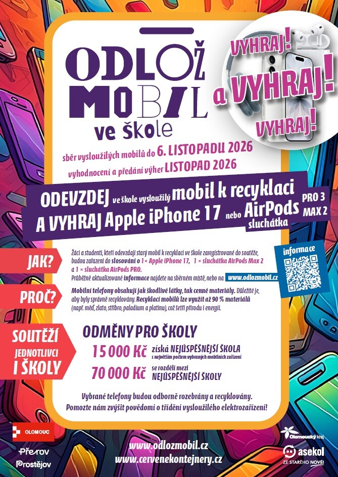 odlož mobil