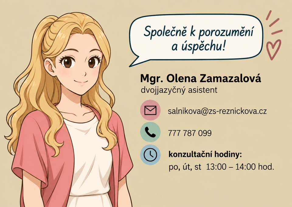 Dvojjazyčný asistent pro žáky OMJ